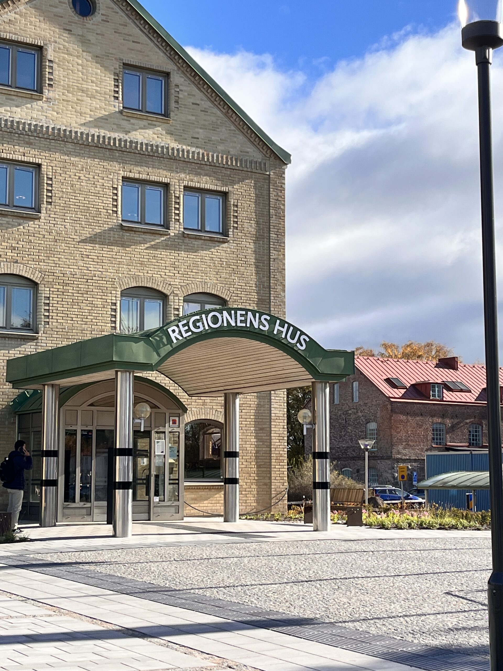 Exteriör av Regionens hus i Halland